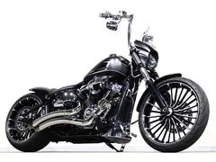 ＨＡＲＬＥＹ−ＤＡＶＩＤＳＯＮ　ＦＸＢＲ　ソフテイル　ブレイクアウト　１１７　ブラックデニム　ビッグラディウス　ショートフェンダー　ケラーマン　般若バー　ＥＴＣ