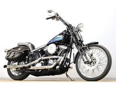 ＨＡＲＬＥＹ−ＤＡＶＩＤＳＯＮ　ＦＸＳＴＳＢ　バットボーイ　後期ＥＶＯ　国内ディーラー車　純正スプリンガーフォーク　連結管ターンアウトマフラー　ＨＳＲキャブ