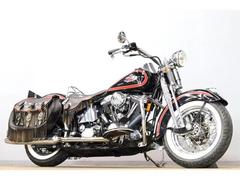 ＨＡＲＬＥＹ−ＤＡＶＩＤＳＯＮ　ＦＬＳＴＳ　ヘリテイジスプリンガー　１９９８ｙ　後期ＥＶＯ　国内ディーラー車　純正スプリンガー　独立管フィッシュテールマフラー