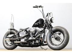 ＨＡＲＬＥＹ−ＤＡＶＩＤＳＯＮ　ＦＬＳＴＣ　ヘリテイジソフテイルクラシック　１９９６ｙｍ　後期ＥＶＯ　ボバー　７４スプリンガー　スラッシュカットマフラー