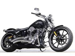 ＨＡＲＬＥＹ−ＤＡＶＩＤＳＯＮ　ＦＸＳＢ　ブレイクアウト　２６０タイヤ　バンスマフラーＫｕｒｙａｋｙｎエアクリ　サイドナンバー　ドラッグバーハンドル　ＥＴＣ
