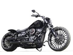 ＨＡＲＬＥＹ−ＤＡＶＩＤＳＯＮ　ＦＸＢＲ　ソフテイル　ブレイクアウト　Ｓ＆Ｓマフラー　ＴＲＩＪＹＡショートリアフェンダー　サイドナンバー　ＥＴＣ