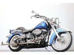 ＨＡＲＬＥＹ−ＤＡＶＩＤＳＯＮ　ＦＬＳＴＮ　ソフテイルデラックス　キャブ車　チョロスタイル　フィッシュテールマフラー　２１ｉｎフロントホイール　ＥＴＣ