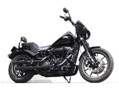 ＨＡＲＬＥＹ−ＤＡＶＩＤＳＯＮ　ＦＸＬＲＳ　ソフテイル　ローライダーＳ　　Ｔ−ｍａｎカム　チューニング　ＣＯＢＲＡマフラー　サドルマンシート　１０インチライザー