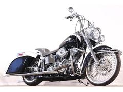 ＨＡＲＬＥＹ−ＤＡＶＩＤＳＯＮ　ＦＬＳＴＮ　ソフテイルデラックス　２００７ｙ　チョロカスタム　ＴｗｉｎＴｅｃフルコン　ＤＮＡホイール　ＳＡＭＳＯＮフルエキ　ＥＴＣ