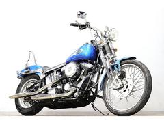 ＨＡＲＬＥＹ−ＤＡＶＩＤＳＯＮ　ＦＸＳＴＳ　スプリンガーソフテイル　１９９６ｙ　後期ＥＶＯ　１３１７３ｋｍ　　ＨＤ純正スプリンガーフォーク　パウコマフラー　ラペラ