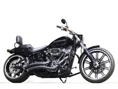 ＨＡＲＬＥＹ−ＤＡＶＩＤＳＯＮ　ＦＸＢＲＳ　ソフテイル　ブレイクアウト１１４　Ｖａｎｃｅマフラー　ＴＲＩＪＹＡサイドナンバー　チューニング済　シーシーバー　ＥＴＣ