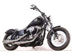 ＨＡＲＬＥＹ−ＤＡＶＩＤＳＯＮ　ＦＸＤＢ　ストリートボブ　スラッシュカットマフラー　ＤＳリアサス　ＡｒｌｅｎＮｅｓｓエアクリ　Ｌｅｐｅｒａシート　エイプバー