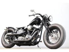 ＨＡＲＬＥＹ−ＤＡＶＩＤＳＯＮ　ＦＸＳＴＢ　ナイトトレイン　１９９８ｙｍ　後期ＥＶＯ　ボバー　７４スプリンガー　ドラッグパイプマフラー　エッグタンク　ミッドコン