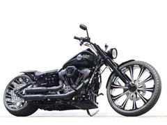ＨＡＲＬＥＹ−ＤＡＶＩＤＳＯＮ　ＦＸＳＢ　ブレイクアウト　２０１４ｙ　ＴＣ９６Ｂ　　ケステック音量可変マフラー　ＰＭホイール　ＫＣショートフェンダー　ＥＴＣ