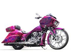 ＨＡＲＬＥＹ−ＤＡＶＩＤＳＯＮ　ＦＬＴＲＸ　ロードグライドカスタム　バガースタイル　カスタムペイント　ＢＡＤＤＡＤボディキット　２６ｉｎｃｈＦホイール　ＥＴＣ