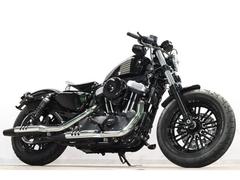 ＨＡＲＬＥＹ−ＤＡＶＩＤＳＯＮ　ＸＬ１２００Ｘ　フォーティエイト　２０１７ｙ　チューニング車　ミッドコン　ドラッグバーハンドル　サドルソロシート　ＡＢＳ