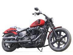 ＨＡＲＬＥＹ−ＤＡＶＩＤＳＯＮ　ＦＸＢＢＳ　ソフテイルストリートボブ１１４　Ｖａｎｃｅマフラー　ＡｒｌｅｎＮｅｓｓエアクリ　ハリウッドハンドルバー　エンジンガード