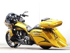 ＨＡＲＬＥＹ−ＤＡＶＩＤＳＯＮ　ＦＬＴＲＸＳ　ロードグライドスペシャル　バガースタイル　萬羽バックギア　ＰＭ２１インチホイール　ＰＹＴＨＯＮフルエキマフラー