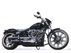 ＨＡＲＬＥＹ−ＤＡＶＩＤＳＯＮ　ＦＸＢＲＳ　ソフテイル　ブレイクアウト１１４　ＣＯＢＲＡマフラー　ＮＥＳＳエアクリ　チューニング済　２６０ｍｍワイドタイヤ