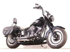 ＨＡＲＬＥＹ−ＤＡＶＩＤＳＯＮ　ＦＬＳＴＦＢ　ファットボーイロー　２０１０ｙ　８５０回転　ＭＡＧＮＡＦＬＯＷフルエキ　ＲＳＤエアクリ　ＢＬＫカスタム　ソロシート