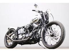 ＨＡＲＬＥＹ−ＤＡＶＩＤＳＯＮ　ＦＸＳＴＳ　スプリンガーソフテイル　１９８９ｙ　ＥＶＯ　純正スプリンガー　アップスイープマフラー　ＰＭホイール　オープンプライマリ