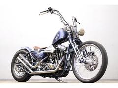 ＨＡＲＬＥＹ−ＤＡＶＩＤＳＯＮ　ＸＬＨ１２００　スポーツスター　チョッパー　７４スプリンガー　アップスイープマフラー　カスタムテックエアクリ　Ｅキャブ　スポタン