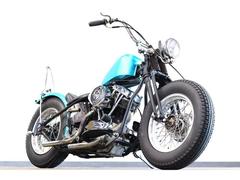 ＨＡＲＬＥＹ−ＤＡＶＩＤＳＯＮ　ＦＸＥ　ハーレー　ＳＨＯＶＥＬＨＥＡＤ　リジットフレーム　７４スプリンガー　オープンプライマリー　ノンロッカー　ドラッグパイプ