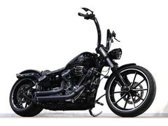 FXSB ブレイクアウト（ハーレーダビッドソン） バイクタイヤ交換の