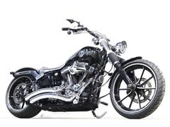 FXSB ブレイクアウト（ハーレーダビッドソン） バイクタイヤ交換の