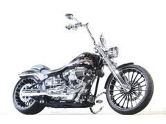 ソフテイル ブレイクアウト マフラー交換（MOTOSHOP WING