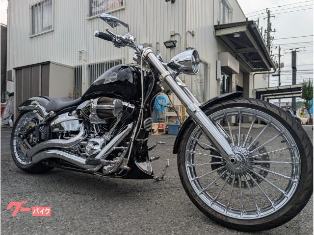 ＦＸＳＢ　ブレイクアウト　ストレッチタンク　バンスフルエキ　レイクツリ−　ロングフォーク　前後タービンホイール