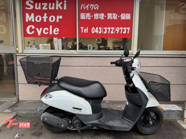 レッツ　ＣＡ４ＡＡ　２０１５年モデル　インジェクション　前後バスケット付き