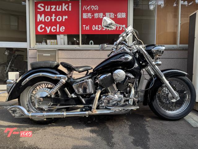 シャドウ４００　ＮＣ３４　２００２年モデル　フィッシュテールマフラー　フォグランプ