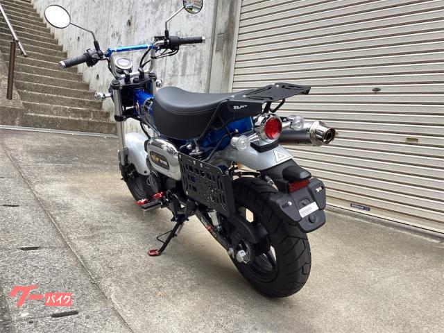ホンダ ダックス125 ヨシムラマフラー リアキャリア サドルバック