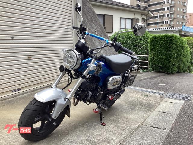 ホンダ ダックス125 ヨシムラマフラー リアキャリア サドルバック
