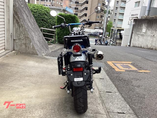 ホンダ ダックス125 ヨシムラマフラー リアキャリア サドルバック
