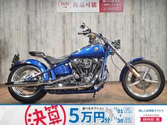 ＨＡＲＬＥＹ−ＤＡＶＩＤＳＯＮ　ＦＸＣＷＣ　ソフテイルロッカーＣ　Ｓ＆Ｓエアクリーナー　ウィリーＧカスタム