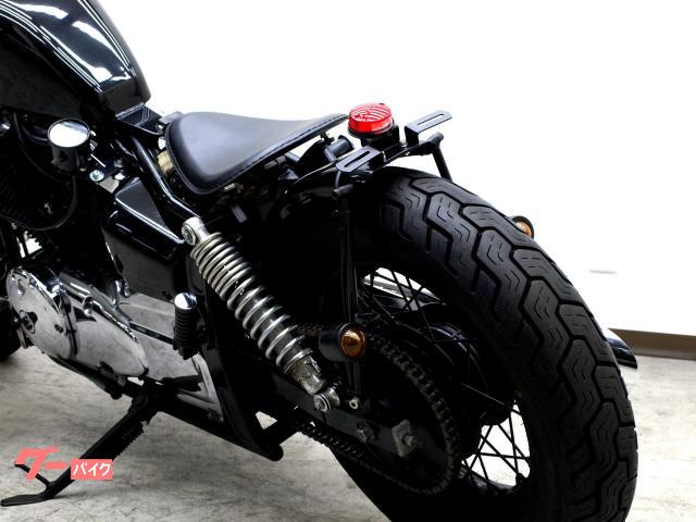 ドラッグスター250 スラッシュカットマフラー ポン付け！ ヤマハ