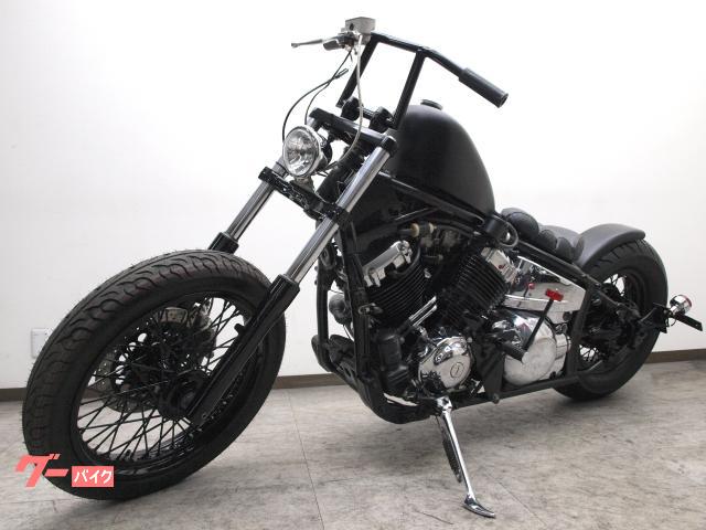 ドラッグスター400 車検付き　フルカスタム　ジョッキーシフト ドラッグスター400 チョッパー フルカスタム ハンドルシフト