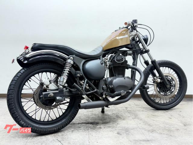 KAWASAKI エストレア　BJ250A フルカスタム　社外マフラー　社外タンク　社外ハンドル　油脂類交換　プラグ交換　ドライブチェーン交換 カワサキ エストレヤRS BJ250A 1995年モデル 社外マフラー