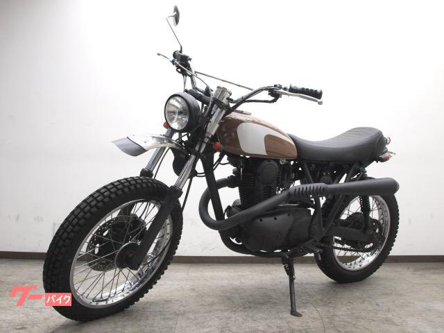 カワサキ 250TR／スクランブラーカスタム／ブロックタイヤ