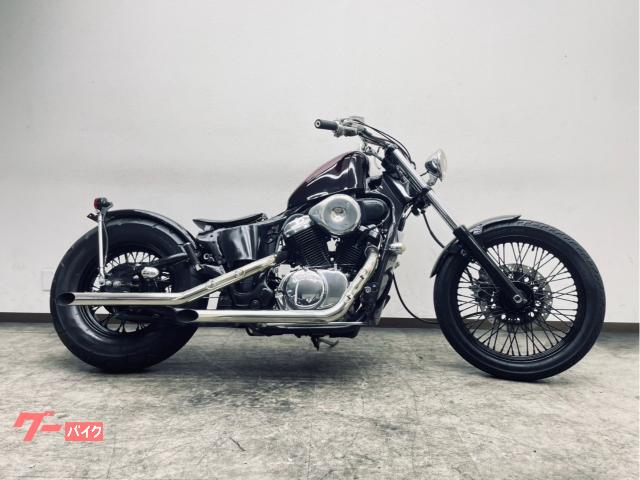 スティード４００／フリスコスタイル／スポーツスタータンク／スラッシュカットマフラー