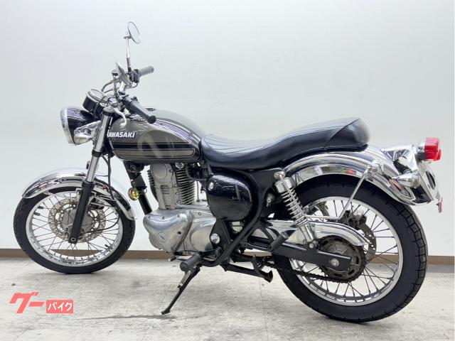 カワサキ エストレヤRS／キャプトンマフラー／バッグサポート｜UN