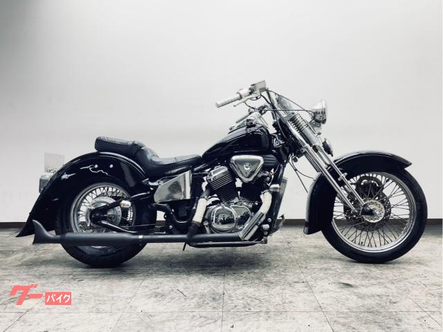 スティード４００／スプリンガー／ディープフェンダー／フィッシュテールマフラー