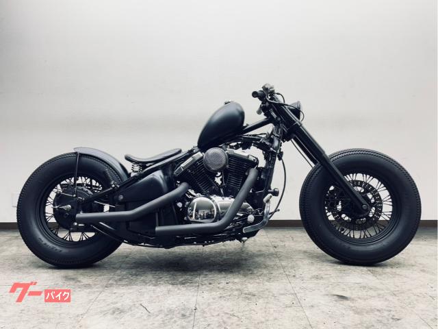 バルカン４００II／ボバースタイル／ジョッキーシフト／ビンテージタイヤ