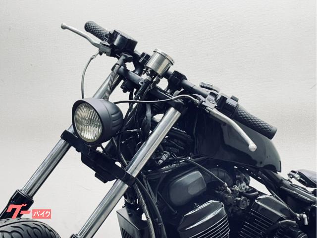 ホンダ スティード400／スポーツスタータンク／ドラッグバー｜UN