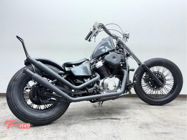 ホンダ スティード400／チョッパースタイル／アップマフラー