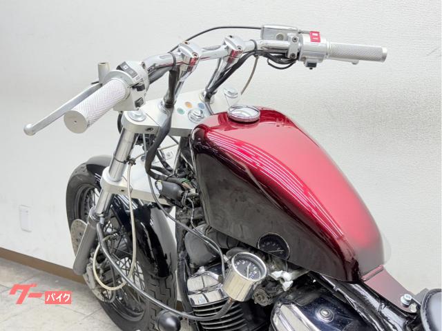 ホンダ スティード400／スポーツスタータンク／社外トリプル／社外