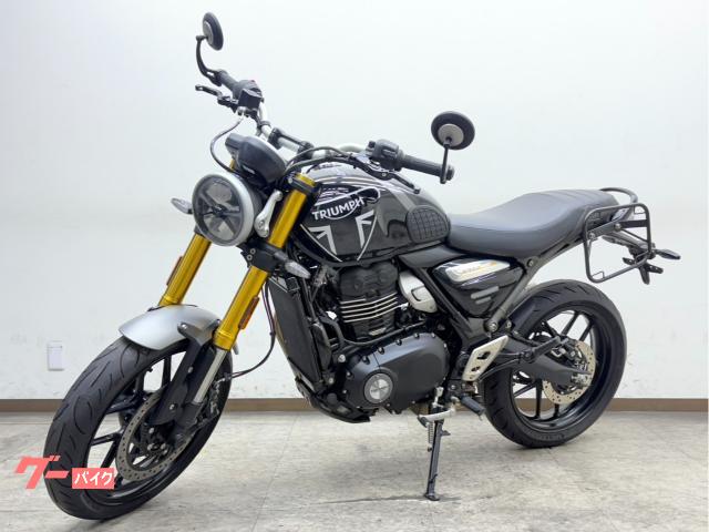 TRIUMPH スピード400／グリップヒーター／サドルバッグ