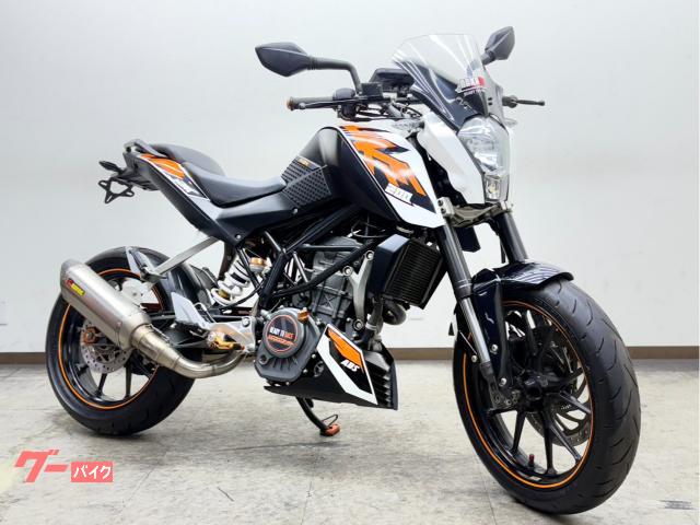 KTM 200デューク／アクラポビッチマフラー／バイク用スマート