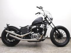 スティード400（STEED） ロングドラッグパイプマフラー