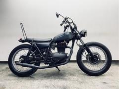 カワサキ　２５０ＴＲ／チョッパーカスタム／トランペットマフラー／シーシーバー