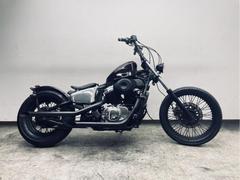 ホンダ　スティード４００／フリスコスタイル／アタックバー／スラッシュカットマフラー