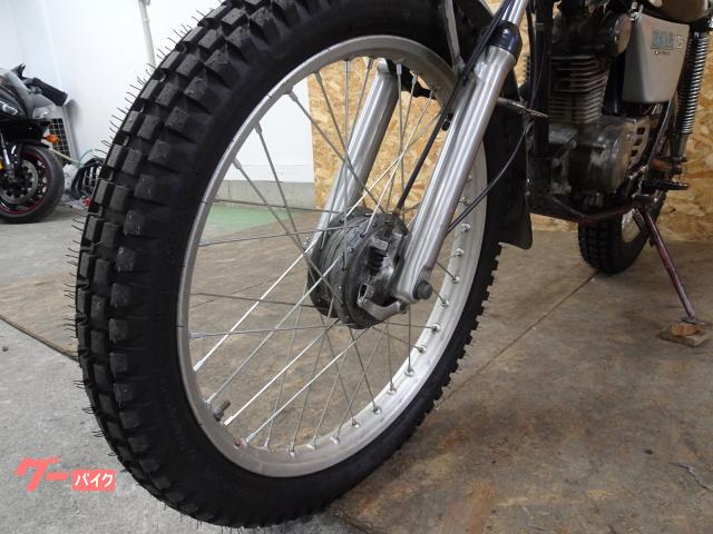 ホンダ TL125バイアルス 社外アルミタンク 社外リアサス